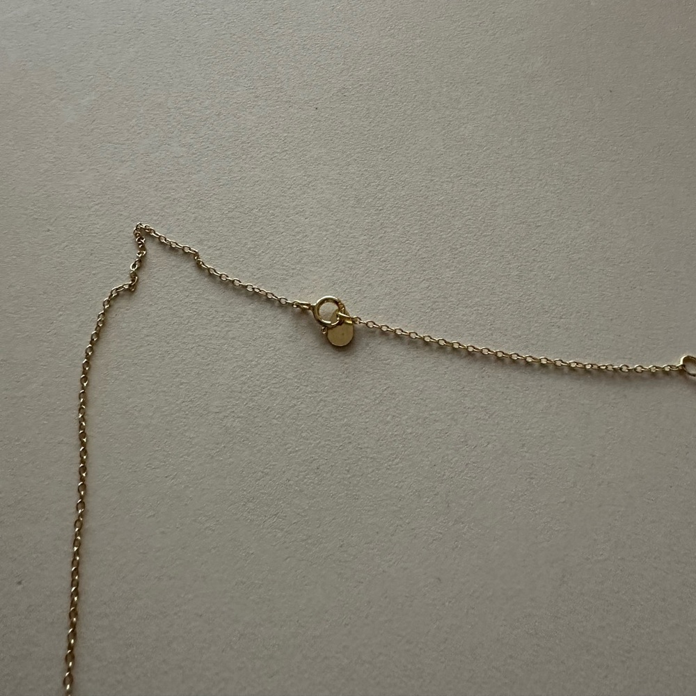 Pearl and gold coin necklace - Picture 3 of 3